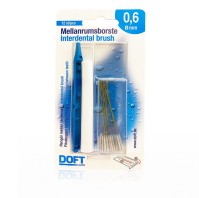 Doft Interdental Brush Μεσοδόντια Βουρτσάκια 0,6mm …