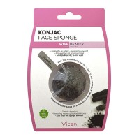 Vican Wise Beauty Konjac Face Sponge With Bamboo C …