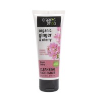 Organic Shop Ginger & Cherry Cleansing Face Scrub …
