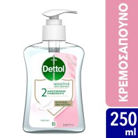 Dettol Υγρό Κρεμοσάπουνο για Ευαίσθητες Επιδερμίδε &hellip;