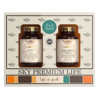 Sky Premium Life Set Zinc 25mg 60tabs + Δώρο Vitam …