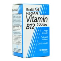 HEALTH AID VITAMIN B12 (CYANOCOBALAMIN) 1000UG PRO …