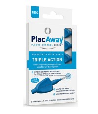 Plac Away Triple Action Μεσοδόντια Βουρτσάκια 0.6m …