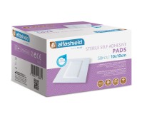 Alfashield Self Adhesive Pad 10cmX10cm Αποστειρωμέ …