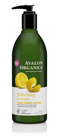 Avalon Organics Refreshing Hand & Body Lotion Lemo …