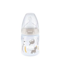 Nuk First Choice+ Μπιμπερό Με Θηλή Σιλικόνης M Γκρ …