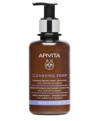Apivita Cleansing Κρεμωδης Αφρός Καθαρισμού με Ελι …