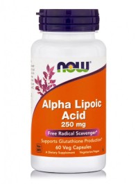 Now Foods Alpha Lipoic Acid 250mg 60 Veget.caps