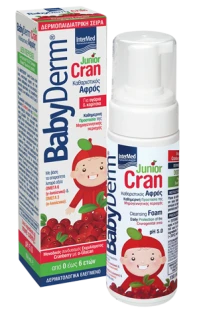 Intermed Babyderm Junior Cran Cleansing Foam 150ml