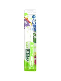 Gum 901 Kids Monsters Πράσινη Παιδική Οδοντόβουρτσ …