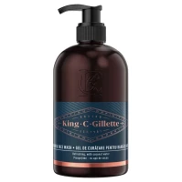 Gillette King C Beard & Face Wash 350ml