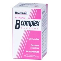 HEALTH AID B COMPLEX SUPREME CAPSULES 30's