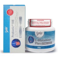 Am Health Smile L-Glutamine Plus 250gr + ΔΩΡΟ Am H …