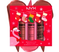 Nyx Set Professional Makeup Butter Gloss Lip Trio …