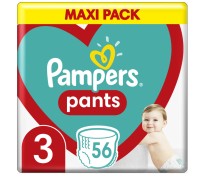Pampers Pants Maxi Pack No.3 (6-11kg) 56 Πάνες