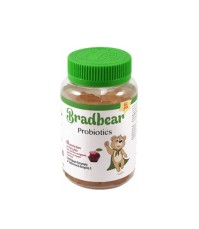 Bradex Bradbear Probiotics & Vitamin D Γεύση Μήλο …