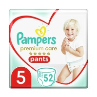 Pampers Premium Care Pants Μέγεθος 5 12-17Kg 52 Πά …