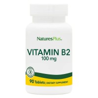NATURE'S PLUS Vitamin B2 (Ριβοφλαβίνη) 100 mg 90ta …