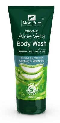 Optima Organic Aloe Vera Body Wash 200ml