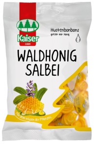 Kaiser Waldhonig Salbei Καραμέλες για το Bήχα με Μ …