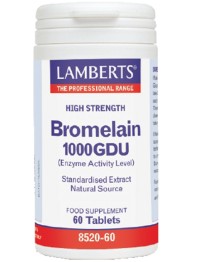 LAMBERTS BROMELAIN 1000MG 60CAPS