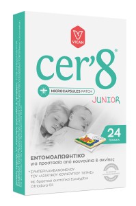 Vican Cer'8 Microcapsules Patch Junior 24Τμχ