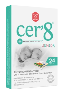 Vican Cer'8 Microcapsules Patch Junior 24Τμχ