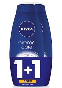 NIVEA Αφρόλουτρο Creme Care 750ml 1+1 ΔΩΡΟ