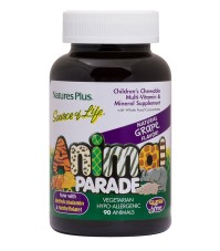 Nature's Plus ANIMAL PARADE GRAPE 90 Μασώμενα ζωάκ …