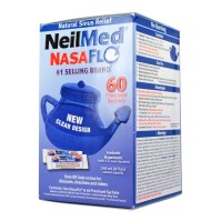 Neilmed Sinus Rinse 1 NasaFlo Netipot & 60 Premixe …