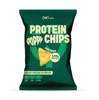 QNT Protein Chips Sour Cream & Onion 50gr