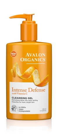 Avalon Organics Cleansing Gel Intense Defence with …