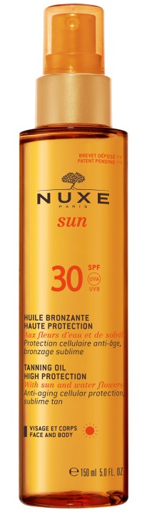 Nuxe Tanning Oil High Protection SPF30 Λάδι Μαυρίσ …
