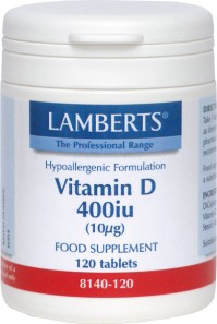 LAMBERTS VITAMIN D 400IU 120TABS