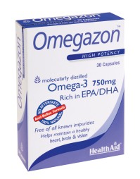 HEALTH AID OMEGAZON 750MG 30CAPS -BLISTER