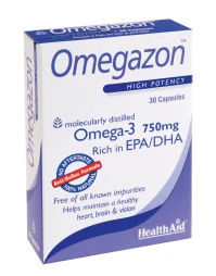 HEALTH AID OMEGAZON 750MG 30CAPS -BLISTER