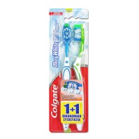 Colgate Max White Medium Οδοντόβουρτσα Μπλε - Πράσ …