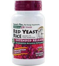 Nature's Plus Extended Red Yeast Rice 600 Mg 30 ta …