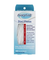 Proxy Soft 3 in 1 Floss Οδοντικά Νήματα 100τμχ