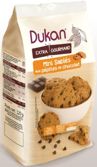 Dukan Μίνι Κουλουράκια Βρώμης με Κομμάτια Σοκολάτα …