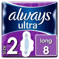 Always Ultra Long Σερβιέτες Νο2 8τμχ (1+1)