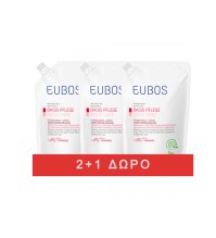 Eubos Set Basic Care Refill Red 400ml 2+1 Δώρο