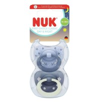 Nuk First Choice Classic Day & Night Πιπίλες 18-36 &hellip;