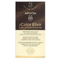 Apivita My Color Elixir kit Μόνιμη Βαφή Μαλλιών 7.3 ΞΑΝΘΟ ΜΕΛΙ