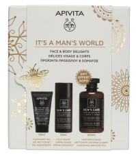 Apivita Set Men's Care Anti-Wrinkle & Anti-Fatique …
