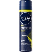 Nivea Men Deo Deep Sport 72ht Spray Ανδρικό 150ml