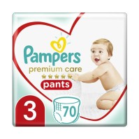 Pampers Premium Care Pants Μέγεθος 3 6-11kg 70 Πάν …