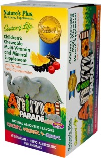 Nature's Plus AP ASSORTED CHEWABLE 180