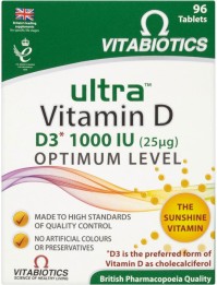 VITABIOTICS ULTRA VITAMIN D (ULTRA-D3)96TABS