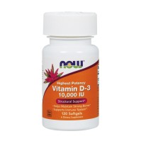 Now Foods Vitamin D3 10.000 IU 120 Softgels